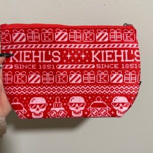 Kiehls holiday cosmetics pouch